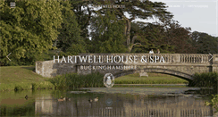 Desktop Screenshot of hartwell-house.com